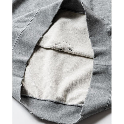 TIGHTBOOTH DAMAGE CREW SWEAT - TIGHTBOOTH x DELUXE