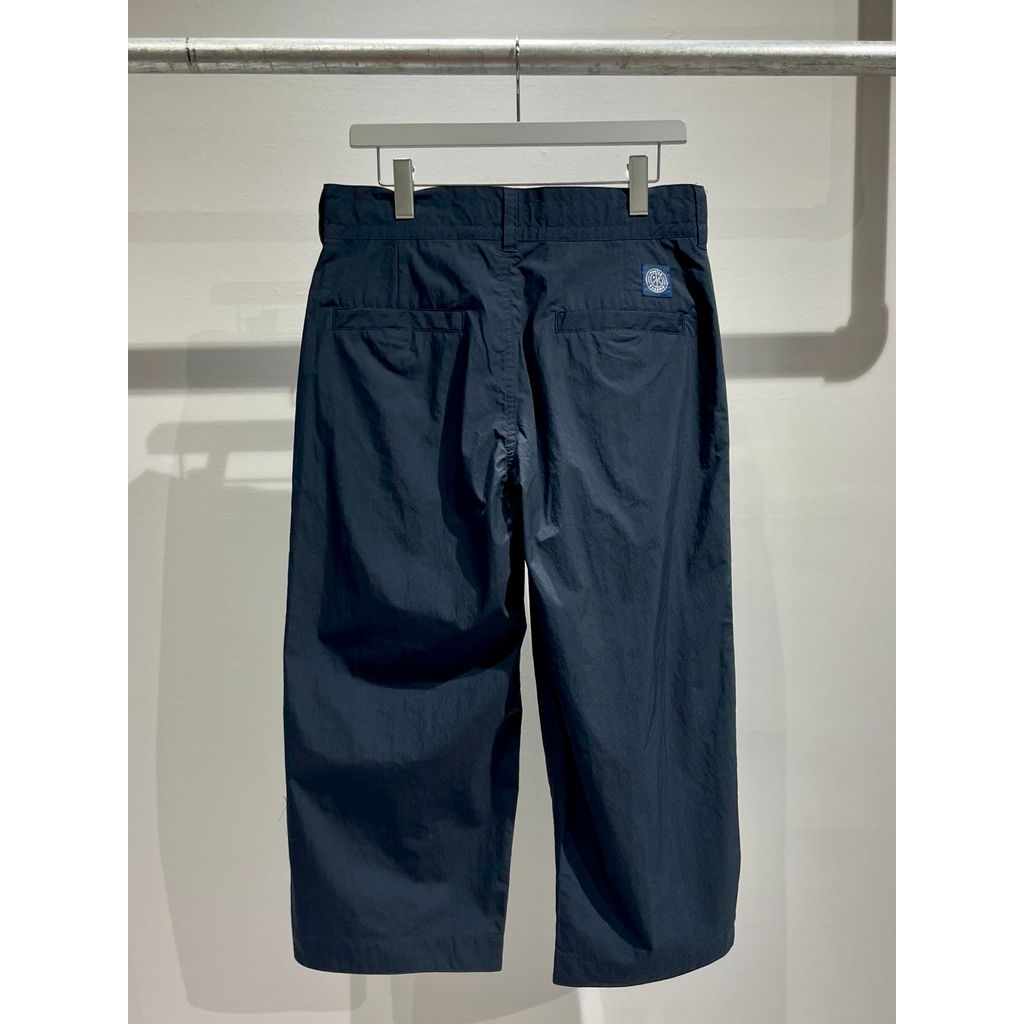 PORTER CLASSIC POPLIN WIDE LONG PANTS