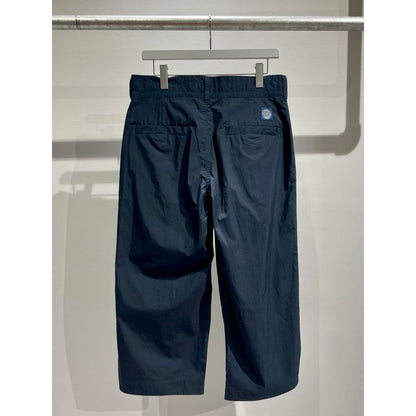 PORTER CLASSIC POPLIN WIDE LONG PANTS