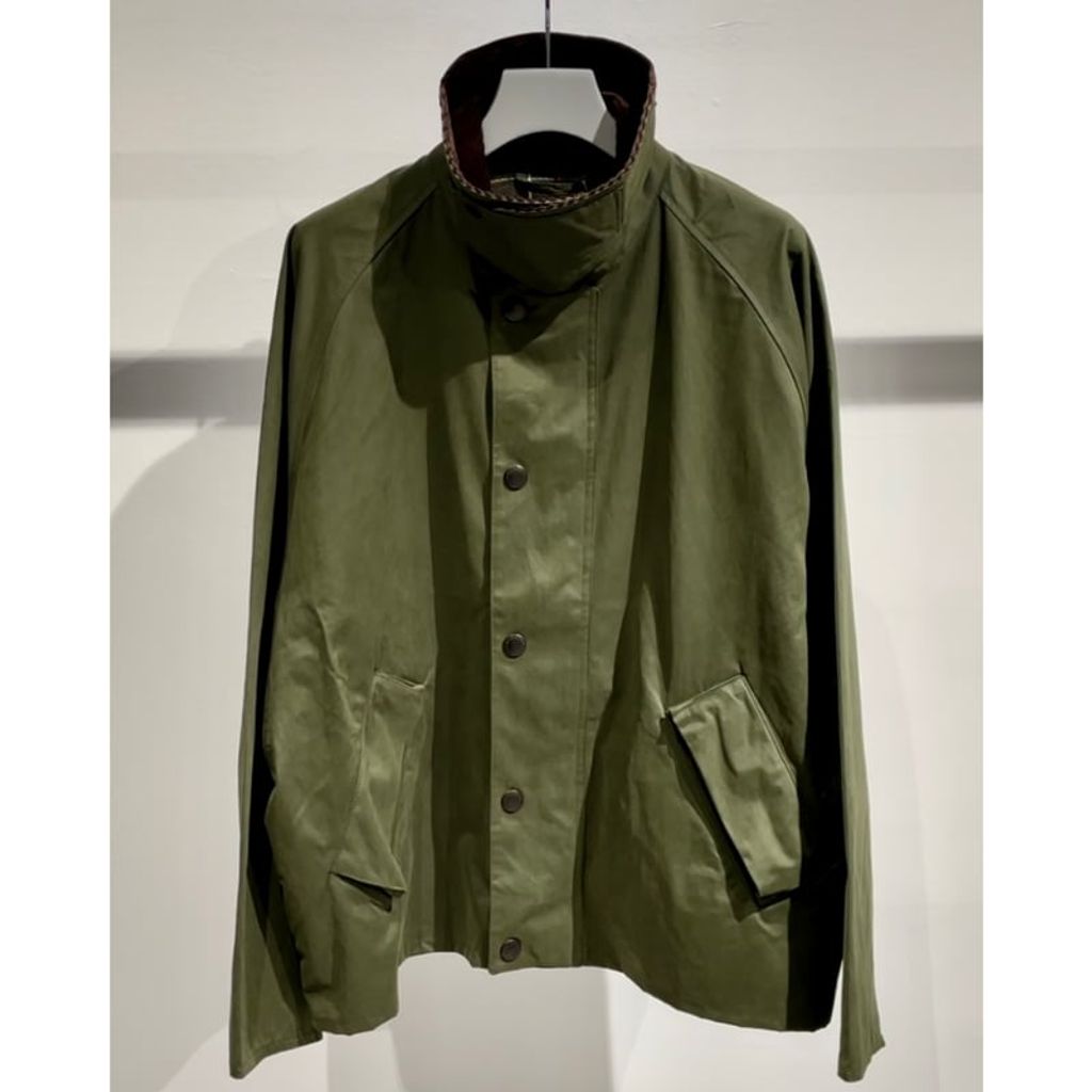 Barbour TRANSPORT / トランスポート ピーチスキン コットン ショートレングスブルゾン