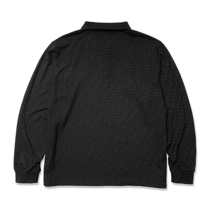 HOMBRENINO JACQUARD L/S POLO