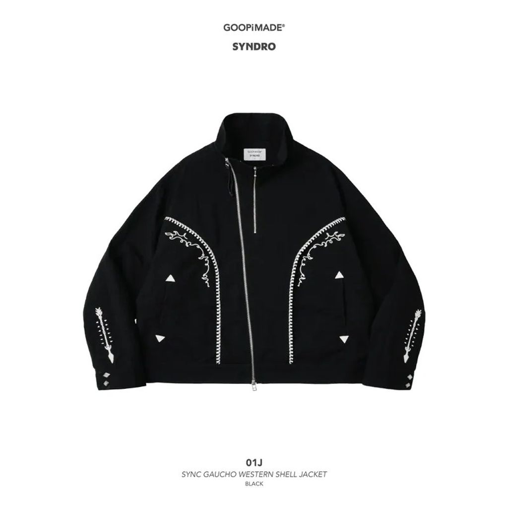 GOOPiMADE 01J-SYNC GAUCHO WESTERN SHELL JACKET