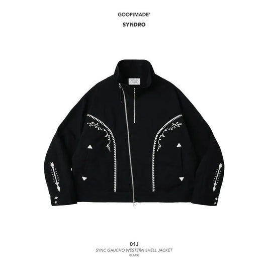 GOOPiMADE 01J-SYNC GAUCHO WESTERN SHELL JACKET