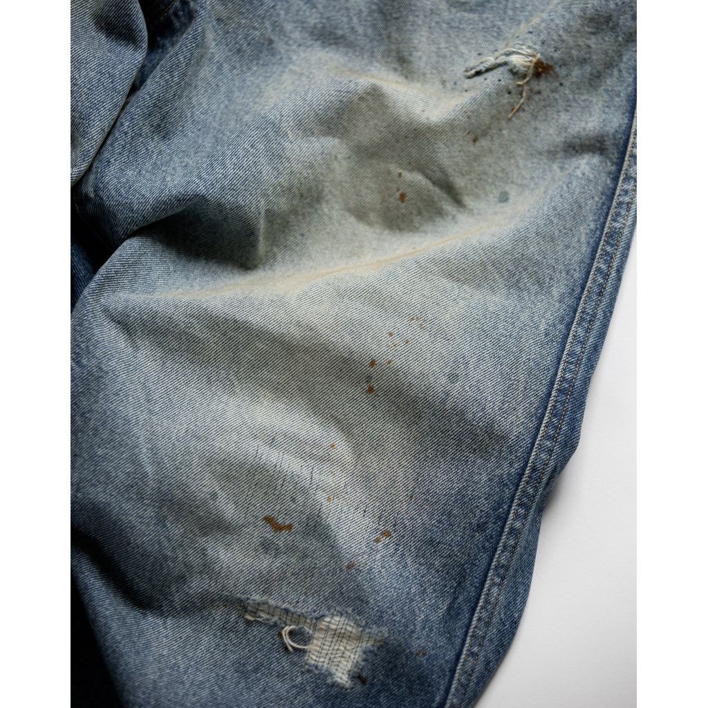 ANACHRONORM FRONT YORK REMAKED DENIM PANTS INDIGO (REMAKE)