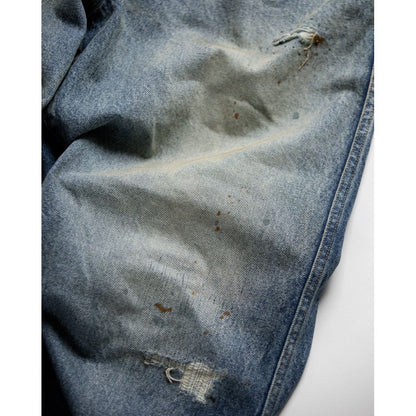 ANACHRONORM FRONT YORK REMAKED DENIM PANTS INDIGO (REMAKE)