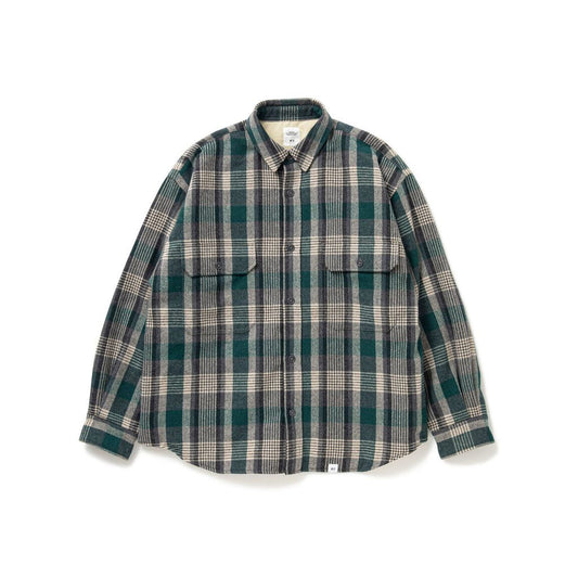 BEDWIN & THE HEARTBREAKERS L/S WOOL CPO SHIRT JACKET "RICHARDS"