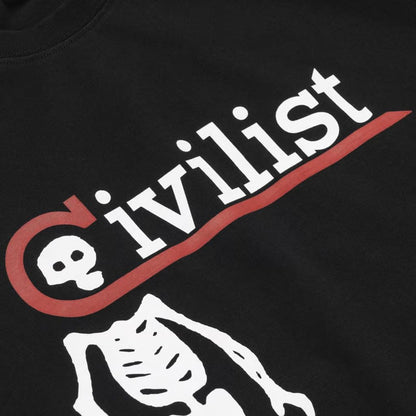 Civilist News Tee - Black