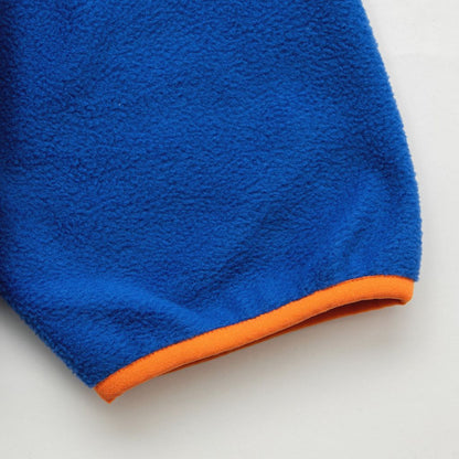 APPLEBUM FLEECE HALF ZIP JACKET [BLUE] / 2420616