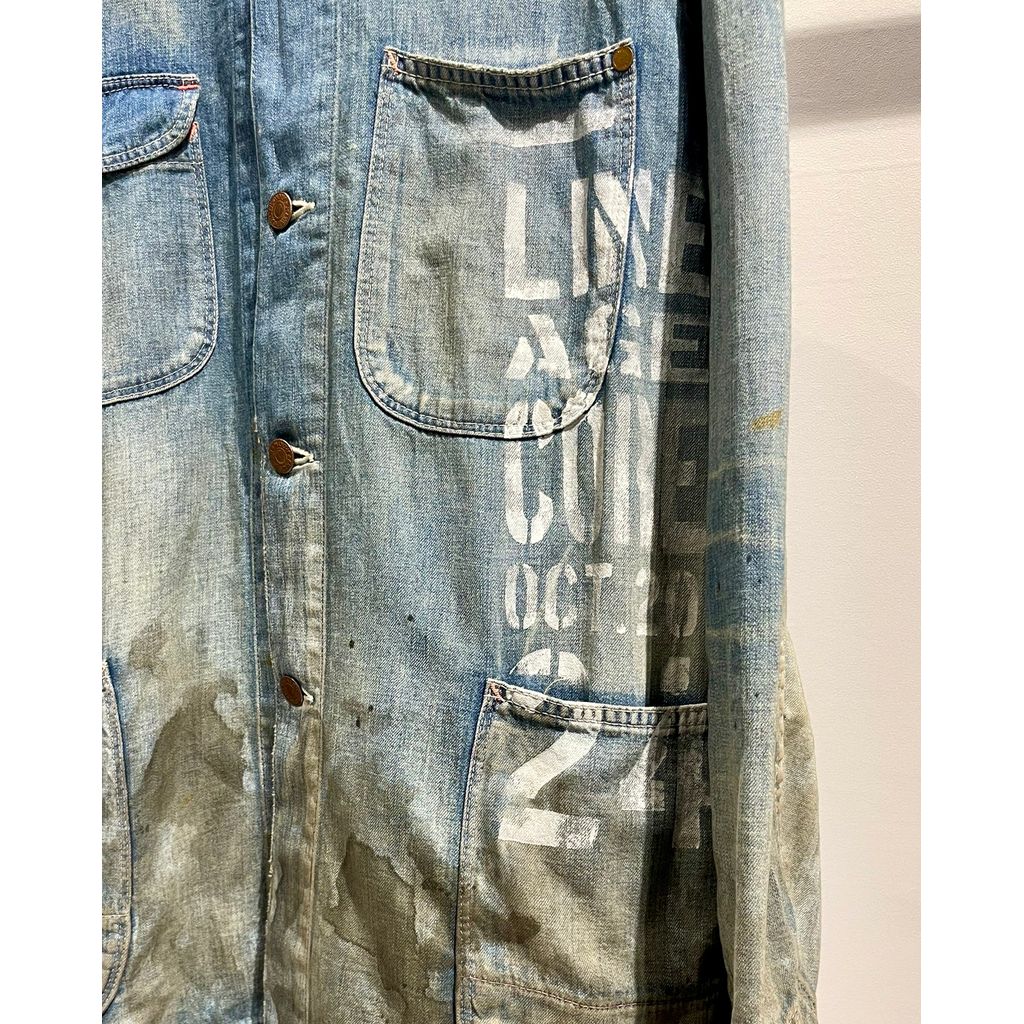 ANACHRONORM × LINEAGE CORE SP LIGHToz BM DENIM COVERALL ver 1