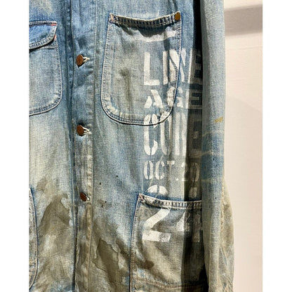 ANACHRONORM × LINEAGE CORE SP LIGHToz BM DENIM COVERALL ver 1