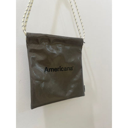 Americana TEMBEA PVCコーティング 巾着バッグ