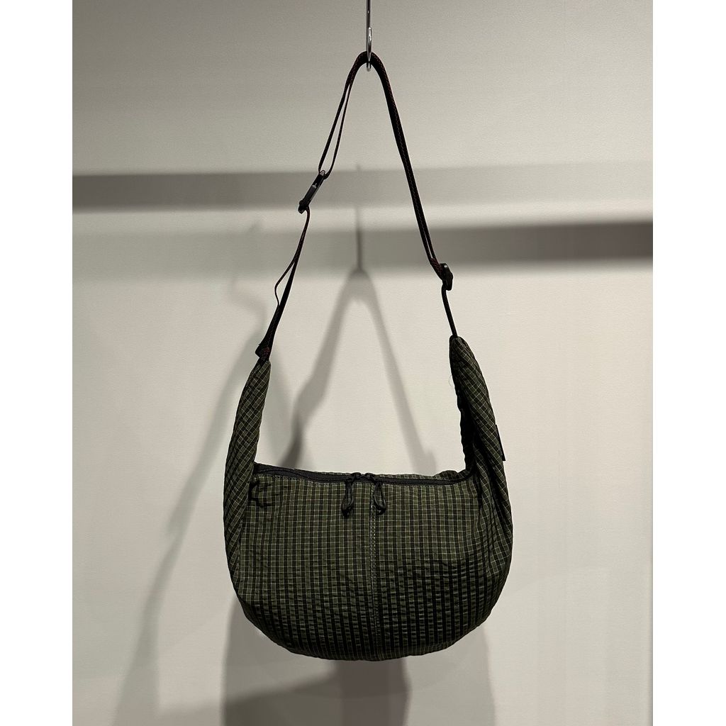 COMME des GARCONS HOMME POLYESTER CHECK PATTERN BAG（KAHKI）