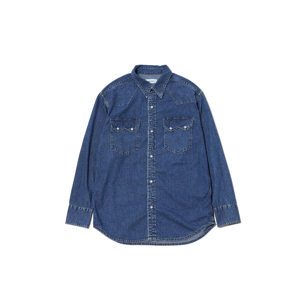 MASSES DENIM SHIRT H.WASH