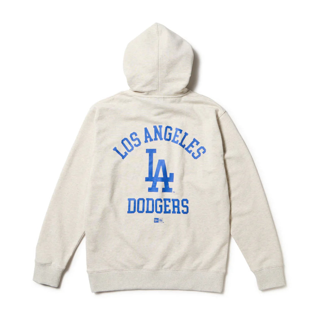 NEW ERA 裏毛 スウェット プルオーバーフーディー ロサンゼルス・ドジャース オートミール