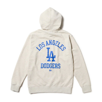 NEW ERA 裏毛 スウェット プルオーバーフーディー ロサンゼルス・ドジャース オートミール