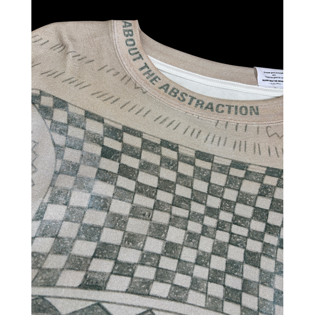 TALKING ABOUT THE ABSTRACTION TRANSCRIPTION ART RPRICA TEE2