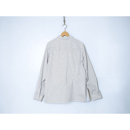 ANDFAMILYS STRIPE WORK SHIRTS