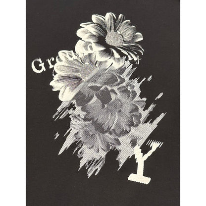 Ground Y JERSEY FLOWER T-SHIRT