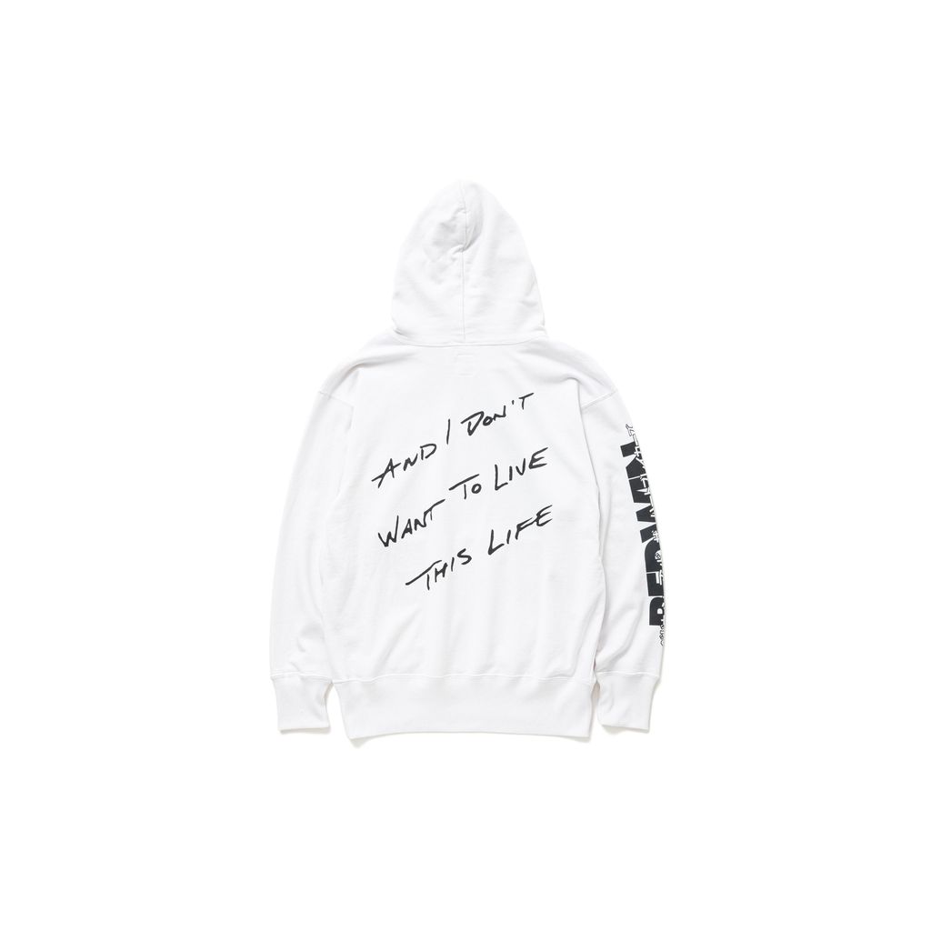 BEDWIN & THE HEARTBREAKERS  L/S PRINTED HOODIE "CHOLE"
