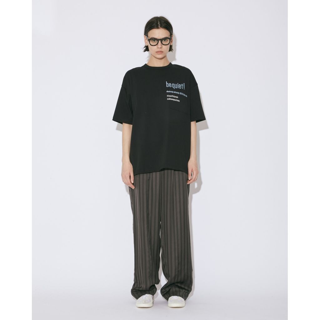 beautiful people  suvin compact jersey typography T-shirts