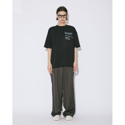 beautiful people  suvin compact jersey typography T-shirts