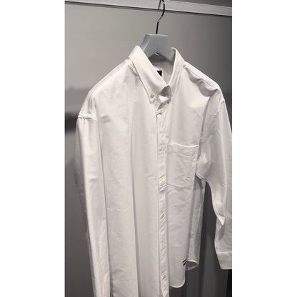 COMME des GARCONS HOMME 綿オックスフォード　ブラウス　ＨＯ―Ｂ００８―０５１（WHITE)