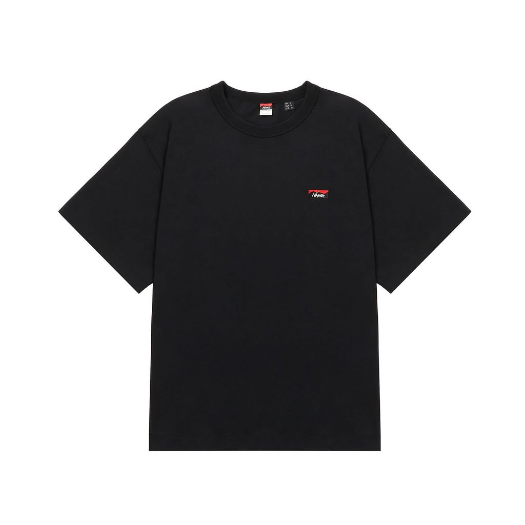 NANGA  ECO HYBRID BOX LOGO EMBROIDERY TEE(UNISEX)