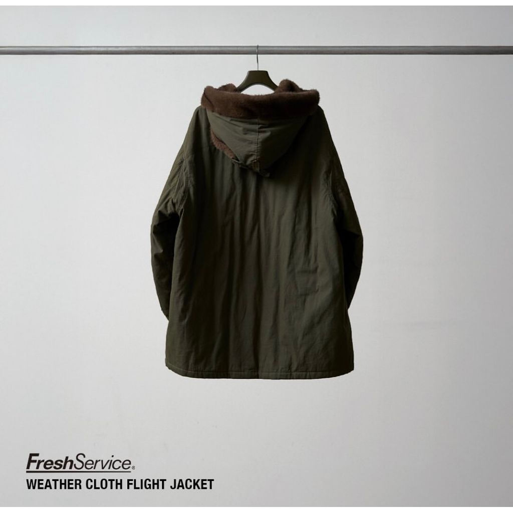 FreshService "WEATHER CLOTH FLIGHT JACKET"