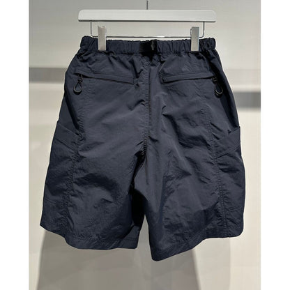 COMME des GARCONS HOMME NYLON TUSSER HALF PANTS（NAVY）