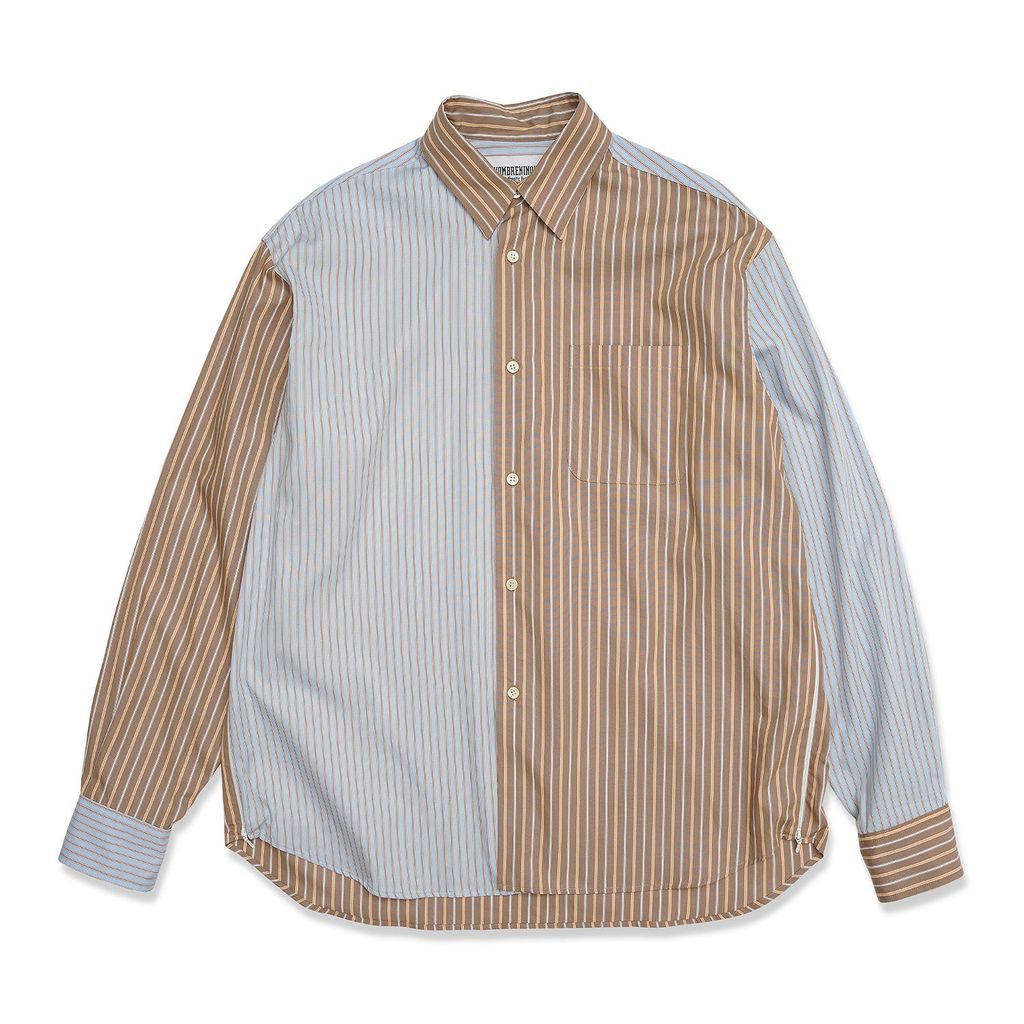 HOMBRE NINO CRAZY PATTERN VENTILATION SHIRT