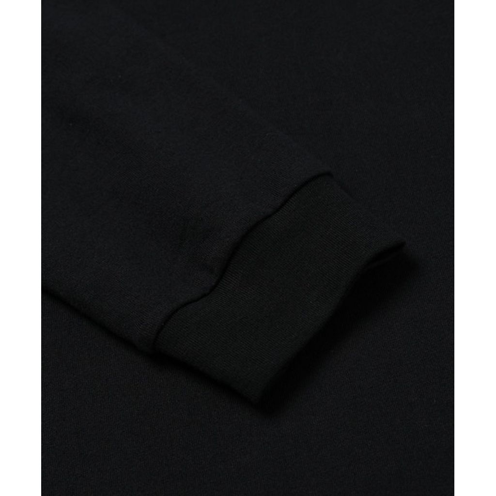 COMME des GARCONS HOMME CdG HOMME LOGO LONG SLEEVE TEE（BLACK）