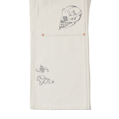 SUGARHILL TATTOO FLASH PRINT MODERN DENIM PAINTER