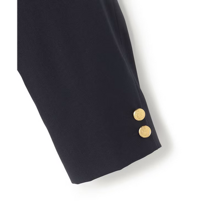 J.PRESS ORIGINALS【UNISEX】Wool Polyester Stretch Toropical 4B Blazer / Baggy-Fit