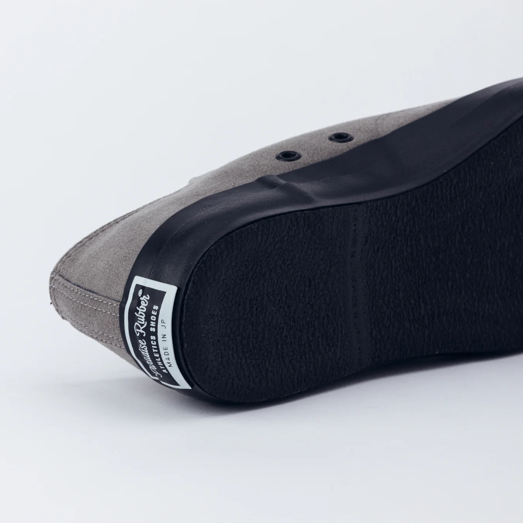 PRAS SHELLCAP LOW VEGAN SUEDE / GRAY×BLACK