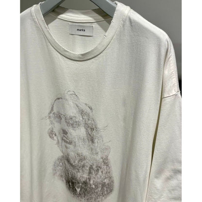 MARKA × LINEAGE CORE DAMAGE PRINT TEE
