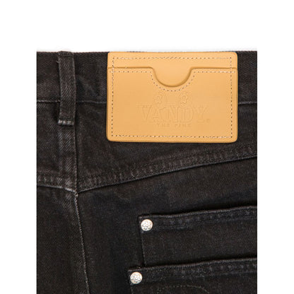 VANDY THE PINK Cotton Twill Stud Pants