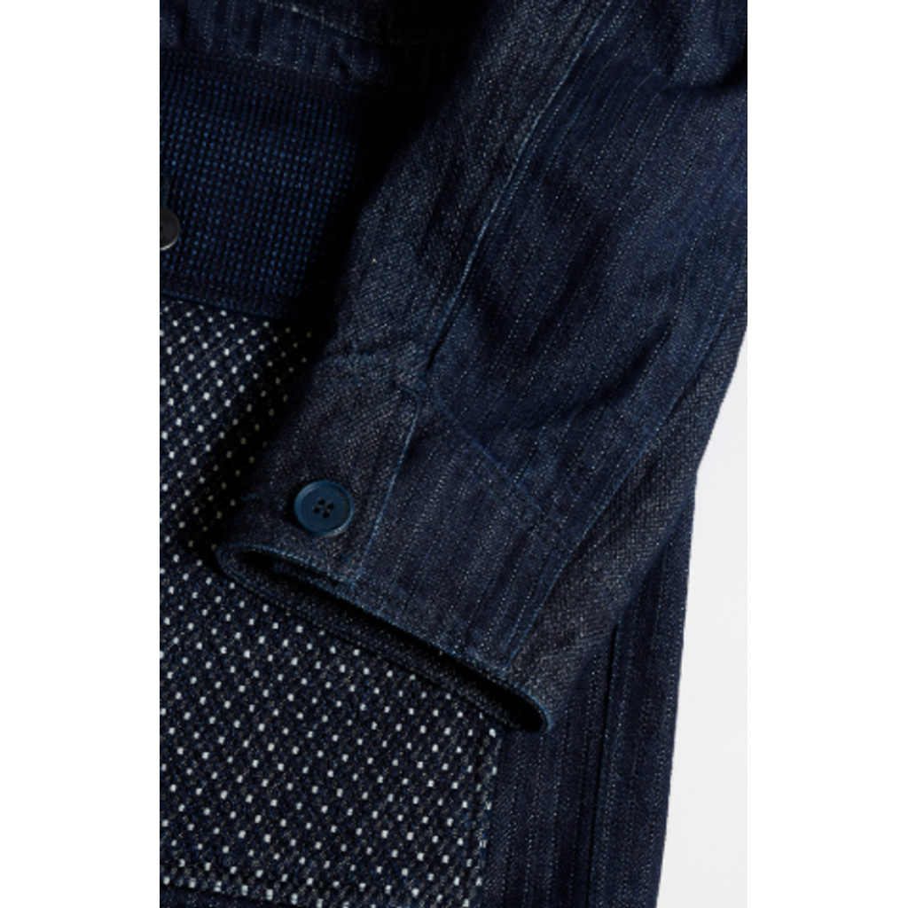 【予約商品】 FDMTL COVERALL JACKET RINSE