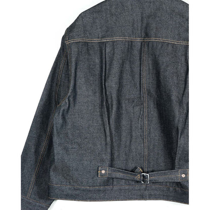 ANDFAMILYS Denim Jacket Record1 -Black-