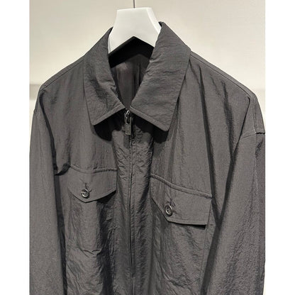 Y's for men NYLON WEATHER FLAP POCKET BLUSON