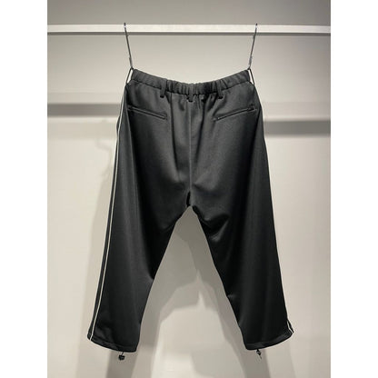 Ground Y POLYESTER SMOOTH PIPING WIDE PANTS