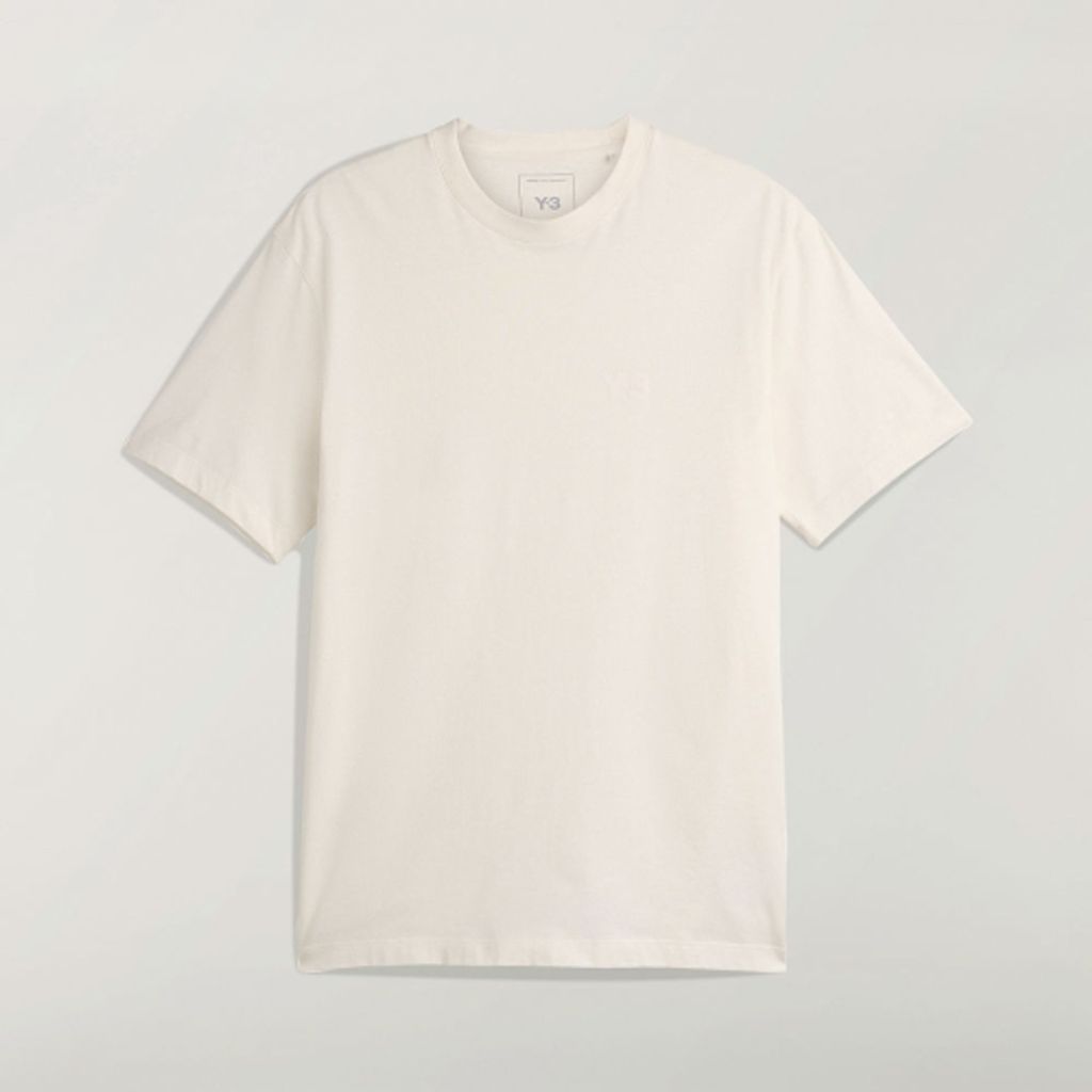 Y-3 Y-3 REGULAR SHORT SLEEVE TEE（CHALK WHITE）
