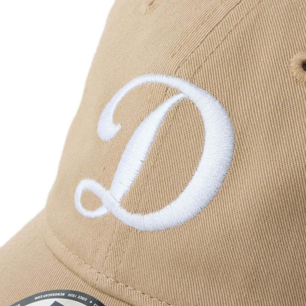 NEW ERA 9TWENTY MLB Side Patch ロサンゼルス・ドジャース プラクティスロゴ キャメル