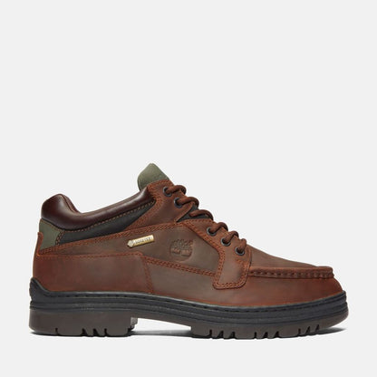 Timberland ヘリテージ GTX モックトゥ ミッド メンズ (BROWN)