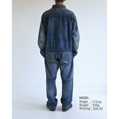 ANACHRONORM CONTEXT-005 FRONT TUCK DENIM JACKET(26 REMAKE)