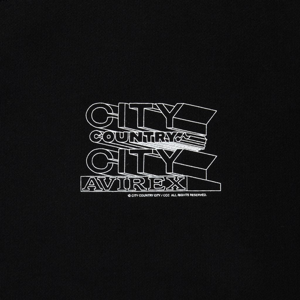 CITY COUNTRY CITY x AVIREX_SWEATSHIRT