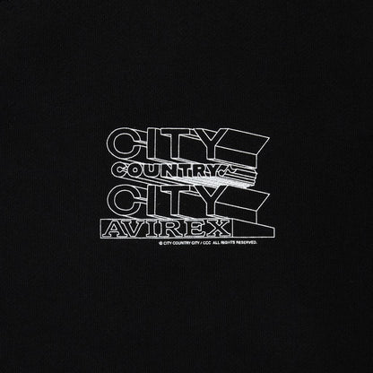 CITY COUNTRY CITY x AVIREX_SWEATSHIRT