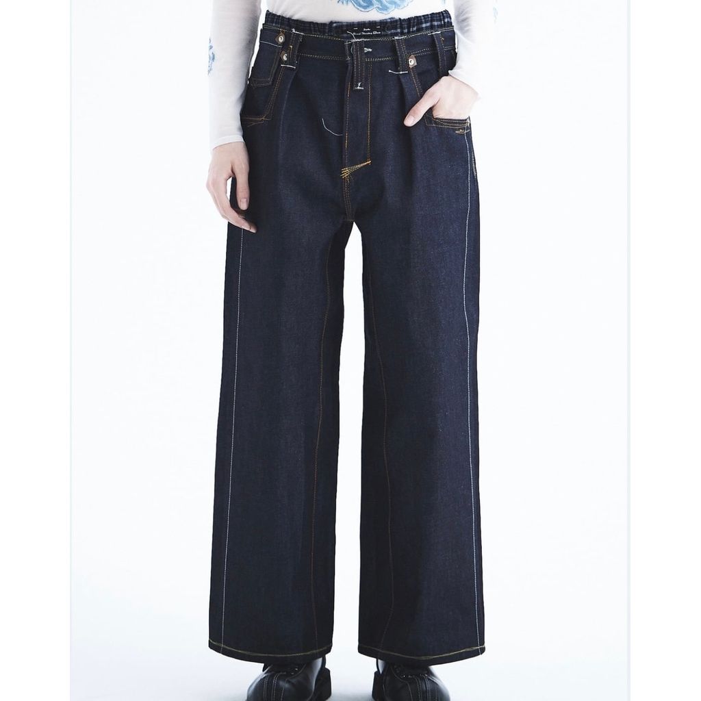 DAIRIKU "Freedom Stitch" Rigid Denim Western Pants