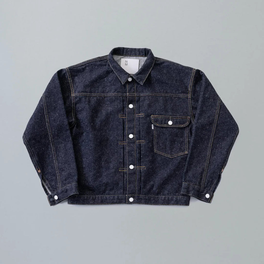 New Manual #001 T-BACK DENIM JACKET ONE-WASHED