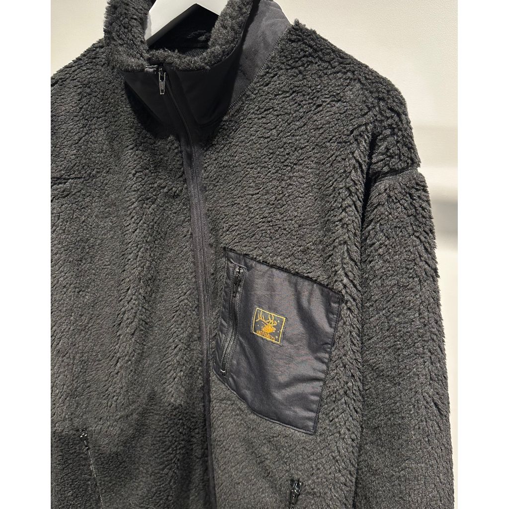 ANDFAMILYS × LINEAGE CORE Classic Boa Jacket 2 （Black）