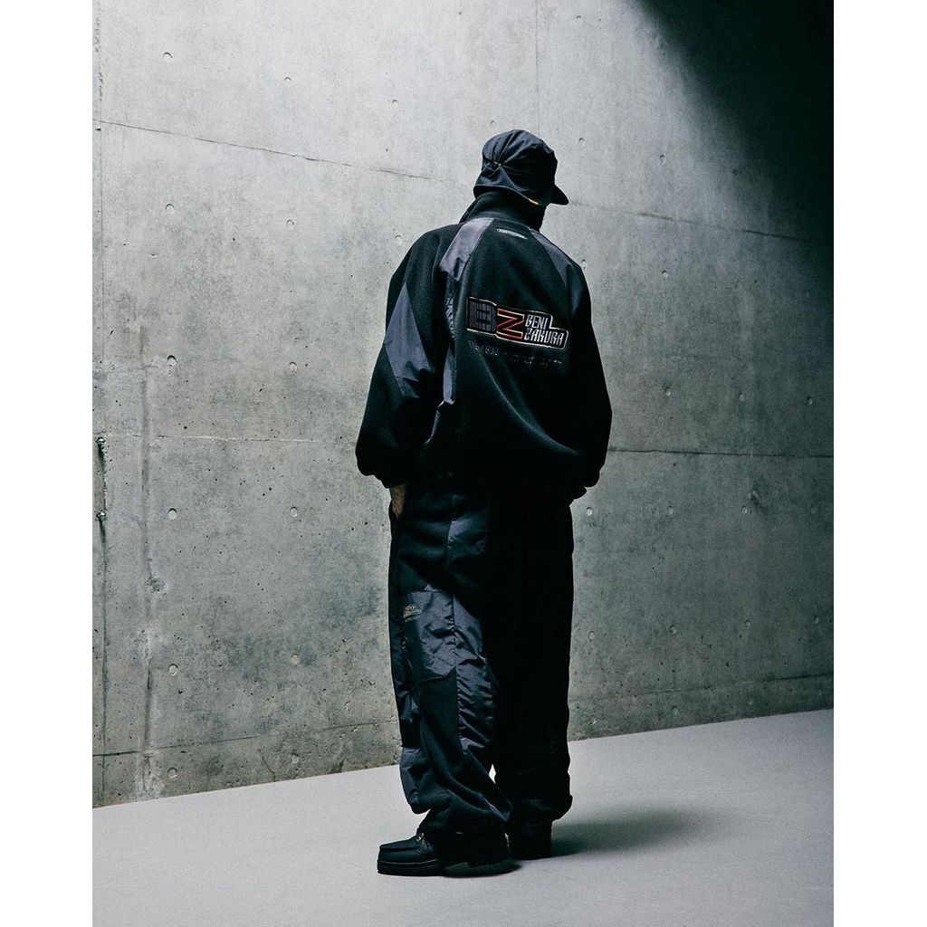 TIGHTBOOTH x 紅桜 NYLON PANEL FLEECE BALLOON PANTS FW25-RC05